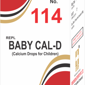 REPL Dr. Adv. No. 114 drops BABY CAL-D drop