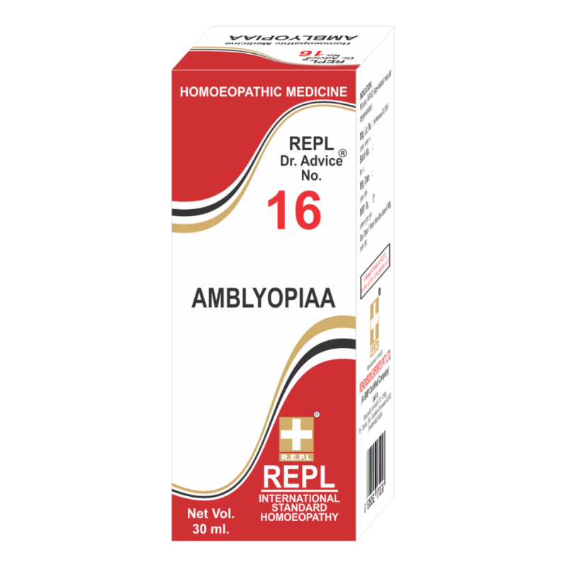 REPL DR. ADVICE No. 16 Amblyopiaa drops