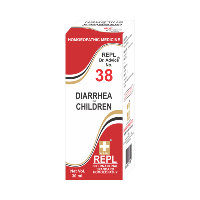 REPL DR. ADVICE No. 38 diarrhea in child drops