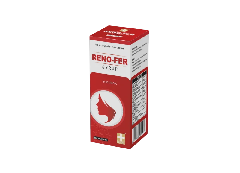 REPL Reno-Fer Syrup (100ml) – Iron, Folic Acid & Vitamin B12